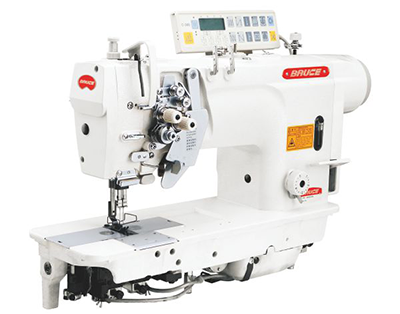 Double needle computer sewing machine