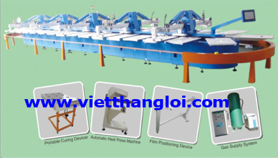 Oval Automatic Screen Printing Machinea