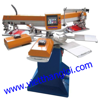 Single color  lable silk screen printing machine