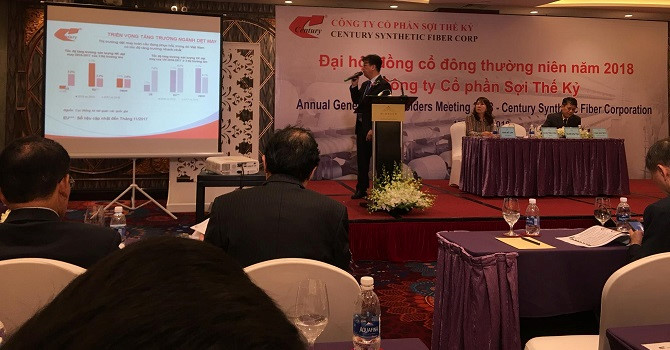 ĐHĐCĐ Sợi Thế Kỷ: Lạc quan tương lai dệt may Việt Nam, đặt kế hoạch lợi nhuận tăng 26% ĐHĐCĐ Sợi Thế Kỷ: Lạc quan tương lai dệt may Việt Nam, đặt kế hoạch lợi nhuận tăng 26%